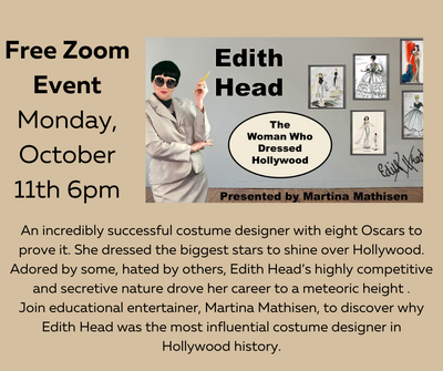Edith Head, The Woman Who Dressed Hollywood